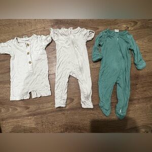 Larkspur Bamboo Baby Onesies